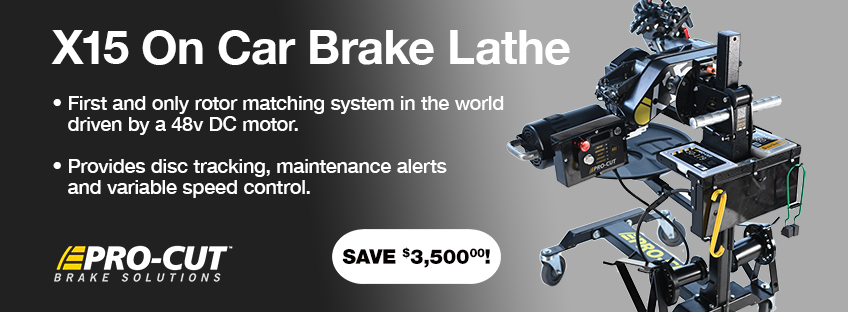 Huge savings on brake lathe